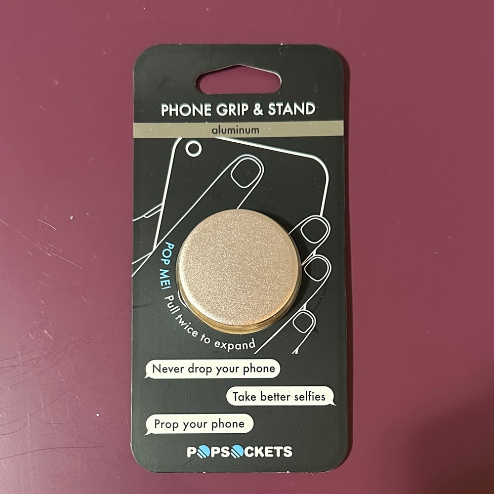 Rose Gold Pop Socket
